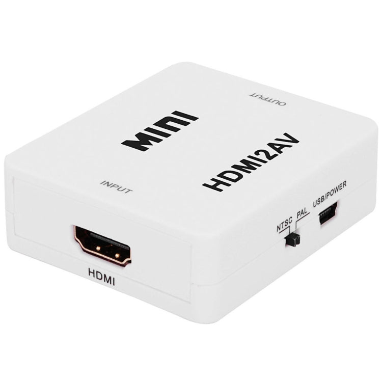 VK-126 MINI HDMI to CVBS/L+R Audio Converter Adapter (Scaler) My Store