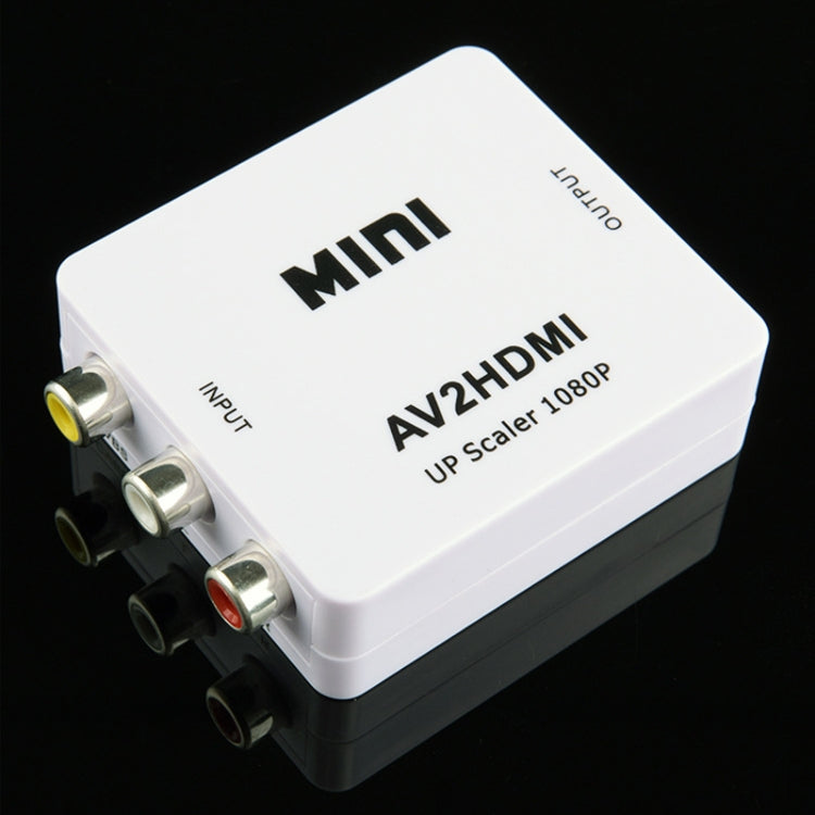 Mini CVBS/L+R Audio to HDMI Converter Adapter My Store