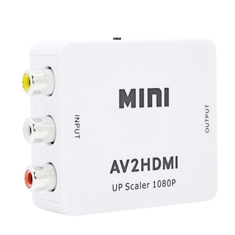 Mini CVBS/L+R Audio to HDMI Converter Adapter