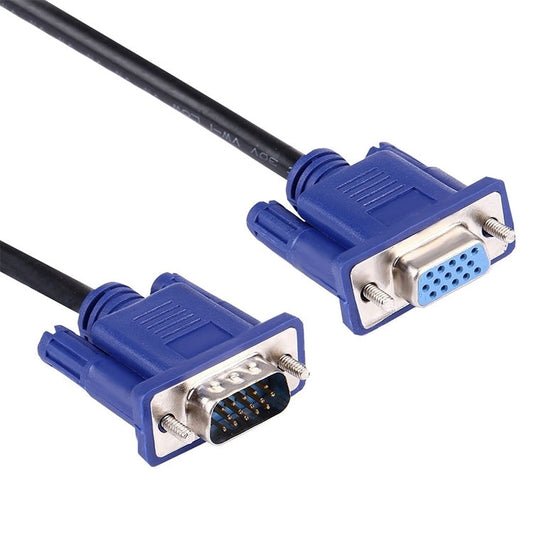 3m Good Quality VGA 15 Pin Male to VGA 15 Pin Female Cable for LCD Monitor, Projector, etc My Store