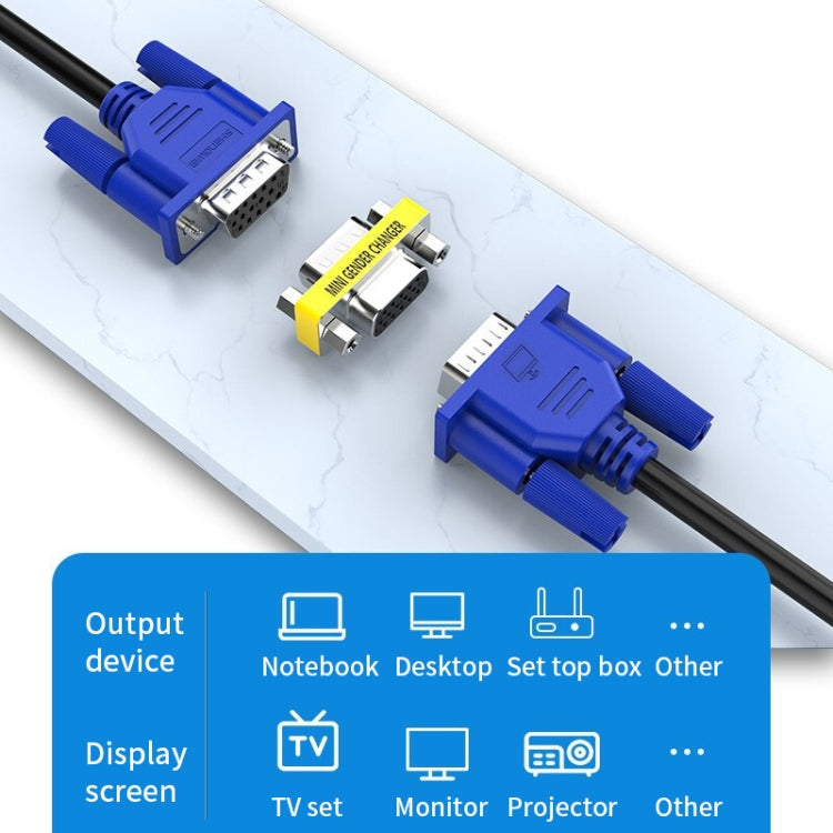 VGA 15Pin Male to VGA 15Pin Male adapter My Store