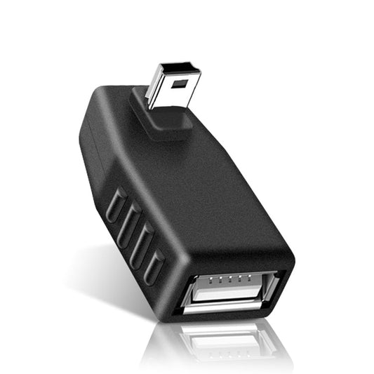 90 Degree Mini USB Male to USB 2.0 AF Adapter My Store