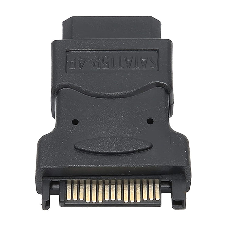 SATA 15 Pin Male to 4 Pin Female Adapter