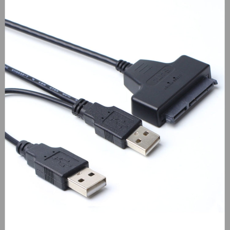 Double USB 2.0 to SATA Hard Drive Adapter Cable for 2.5 inch SATA HDD / SSD My Store