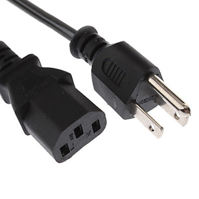 Universal US 3 Prong AC Power Cords for Desktop Computer Printer Monitor Plug, Cable Length: 1.2m My Store