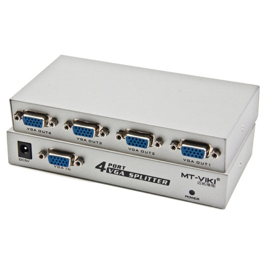 4 Port 150MHz VGA Splitter (1 VGA Input, 4 VGA Output)