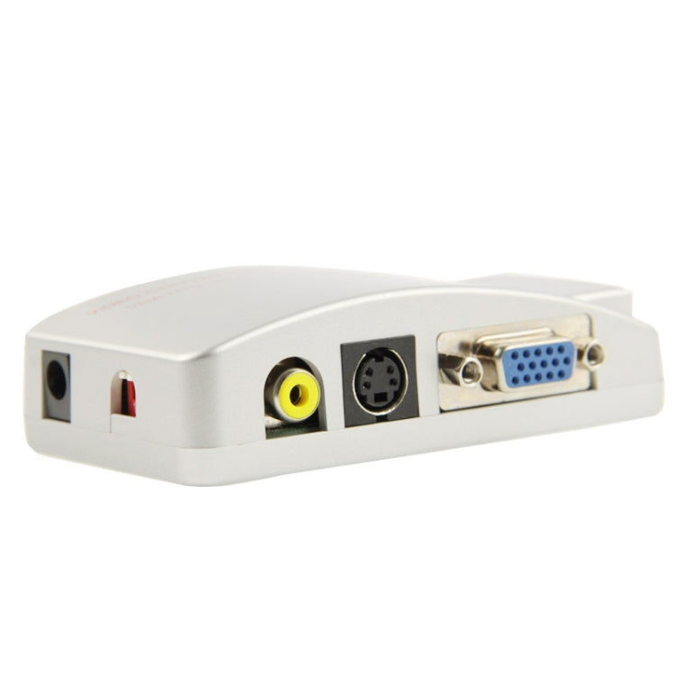 High Resolution VGA Video Conversion VGA to Video S-Video / PC to TV (VGA to AV ) Converter Box My Store