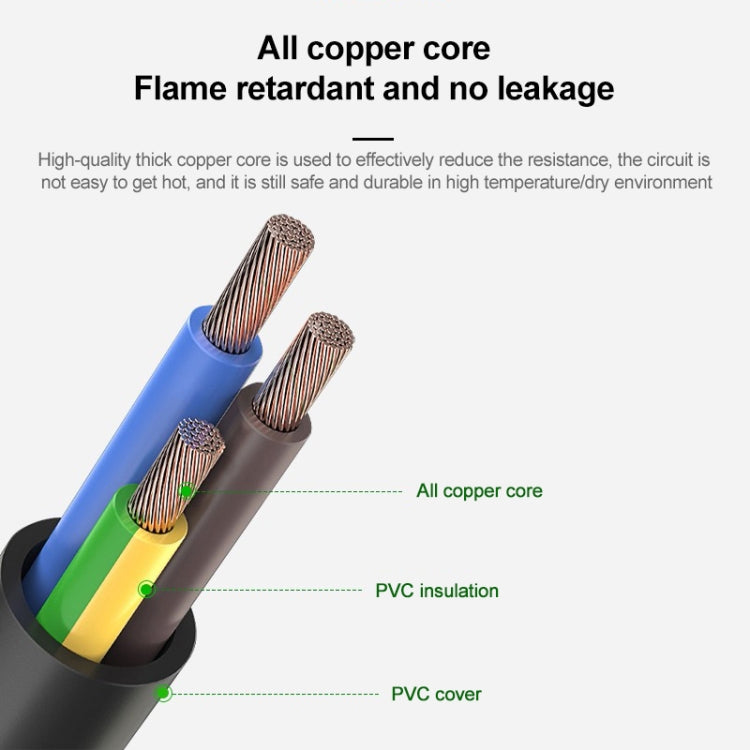 Small UK Power Cord, Cable Length: 1.5m My Store