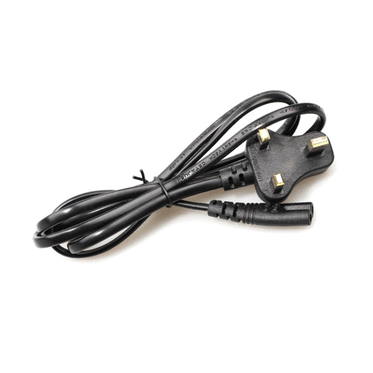 2 Prong Style Small UK Notebook Power Cord, Length: 1.2M-Reluova