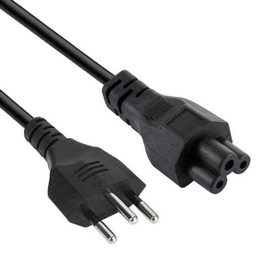 3 Prong Style Brazil Notebook AC Power Cord, Length: 1.8m ( OD6.8 )-Reluova