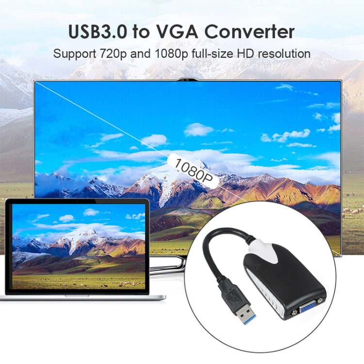 USB 3.0 to VGA Display Adapter, Resolution: 1920 x 1080 My Store