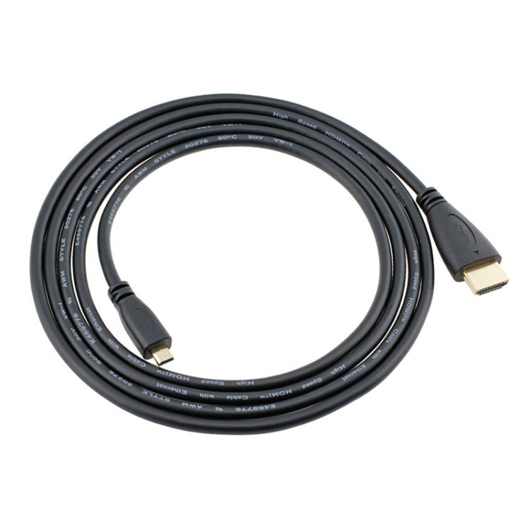 1.5m Micro HDMI to HDMI 19 Pin Cable, 1.4 Version