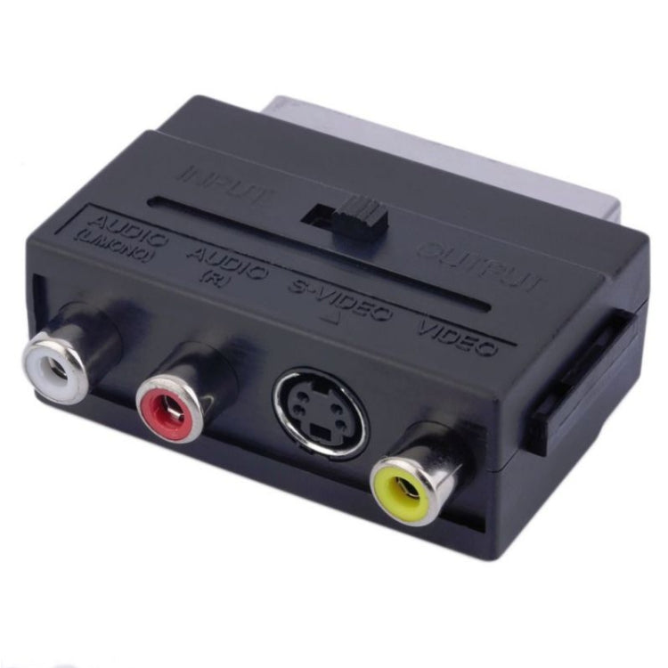 RGB Scart Male to S Video and 3 RCA Audio Adaptor My Store