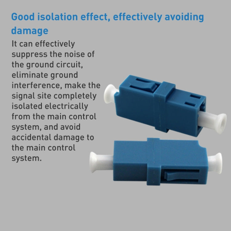 5pcs LC-LC Single-Mode Simplex Fiber Flange / Connector / Adapter / Lotus Root Device