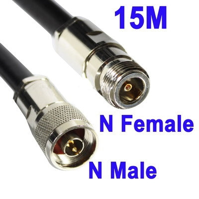 N Female to N Male WiFi Extension Cable, Cable Length: 20M My Store