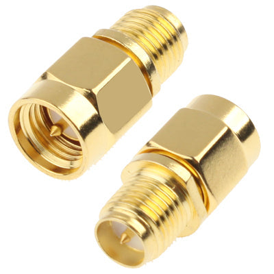 SMA Male to RP-SMA Female Adapter (Gold Plated) My Store