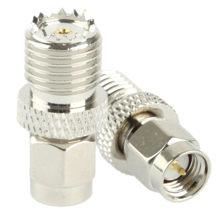 Coaxial SMA Male to Mini UHF Female Adapter