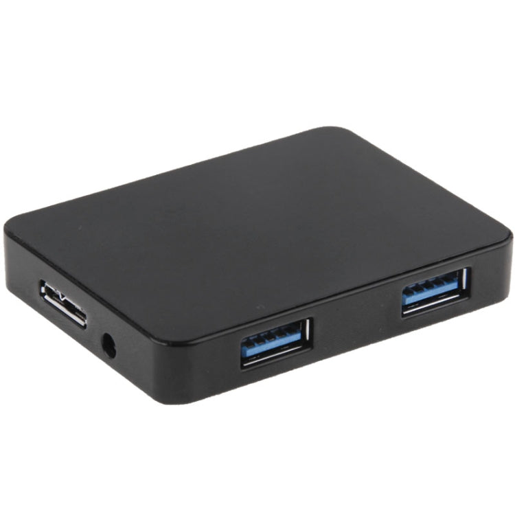 CR-H302 Mirror Surface 4 Ports USB 3.0 Super Speed 5Gbps HUB + 60cm USB 3.0 Transmission Cable My Store