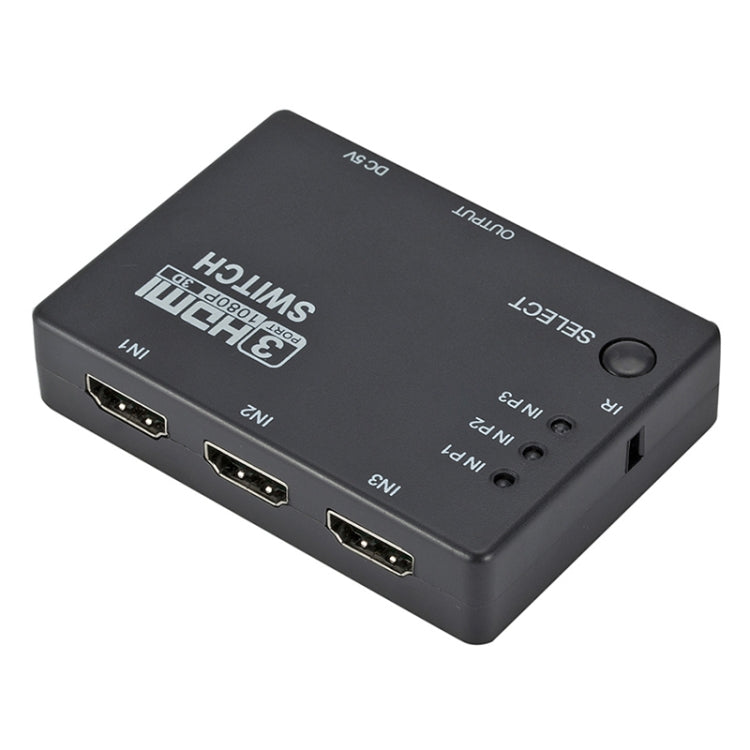 Full HD 1080P 3D HDMI 3x1 Switch with IR Remote Control My Store