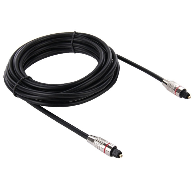 Digital Audio Optical Fiber Cable Toslink M to M, OD: 5.0mm, Length: 5m My Store