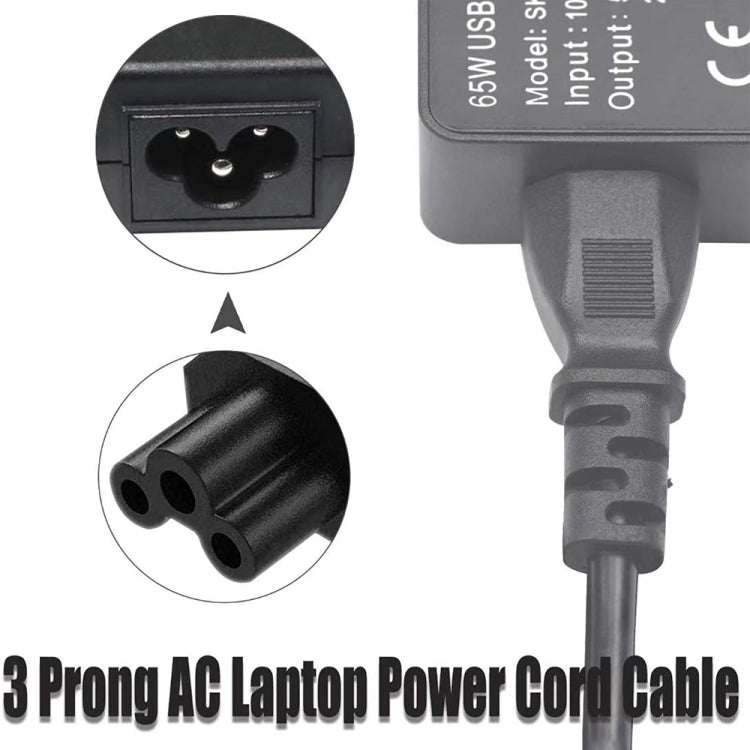 High Quality 3 Prong Style US Notebook AC Power Cord, Length: 1.8m My Store