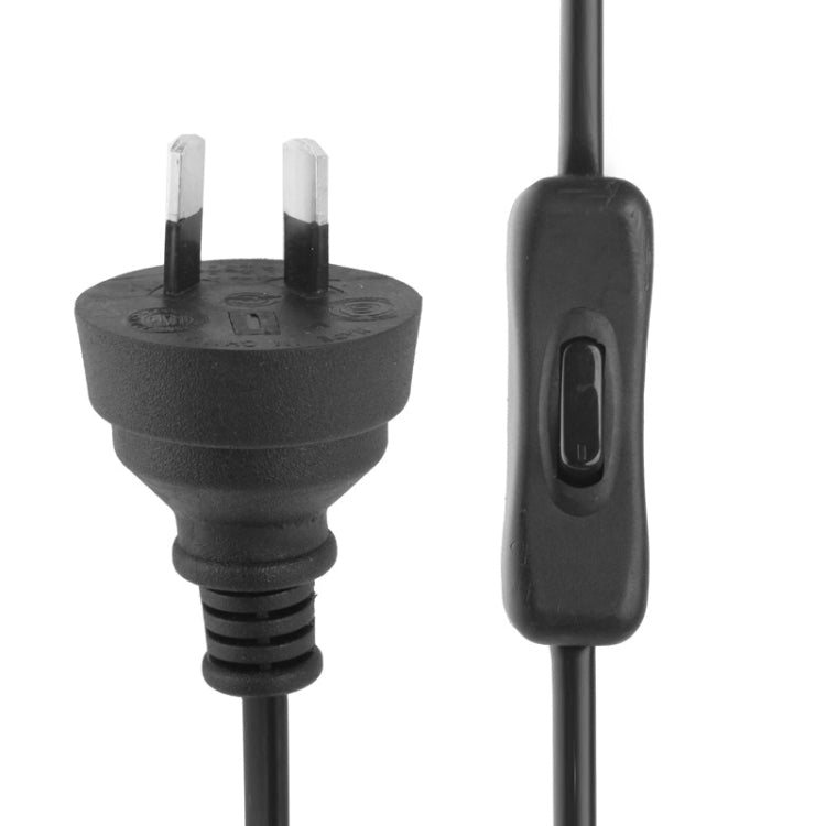 2 Prong Style UK Plug AC Power Cord with 304 Switch, Length: 1.2m-Reluova