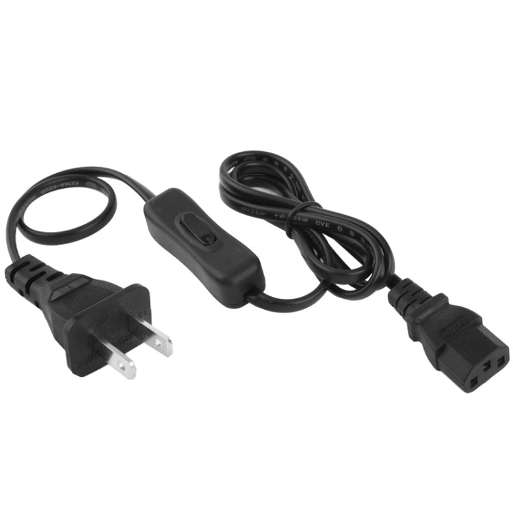 3 Prong Style AC Power Cord with 304 Switch, Length: 1.2m My Store