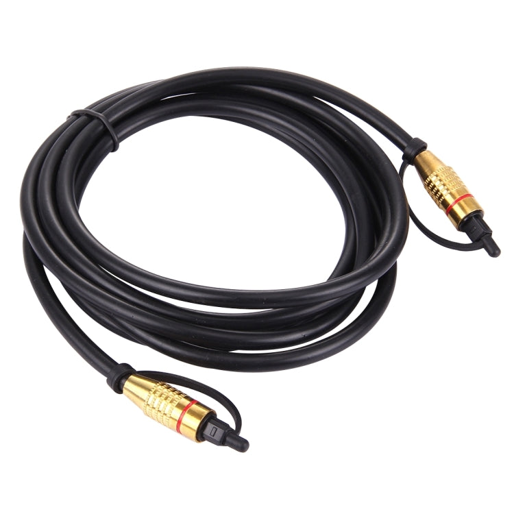 Digital Audio Optical Fiber Toslink Cable, Cable Length: 2m, OD: 5.0mm My Store