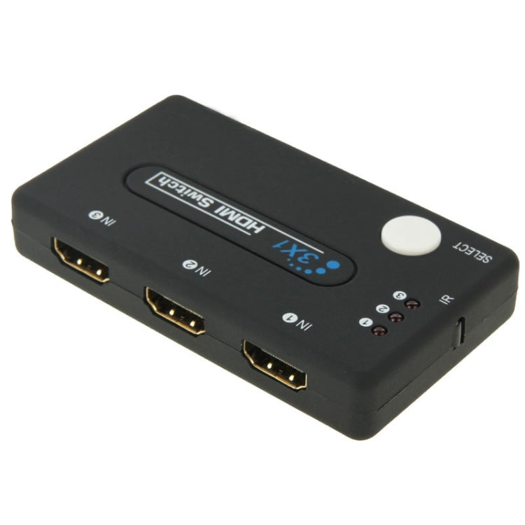 Mini 3x1 HD 1080P HDMI V1.3 Selector with Remote Control for HDTV / STB/ DVD / Projector / DVR My Store