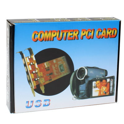 USB 2.0 4+1 Ports PCI Card