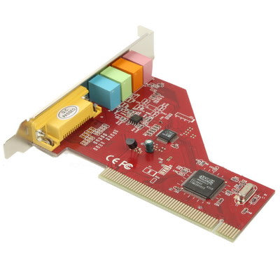 Crystal 4 Channel PCI Sound Card