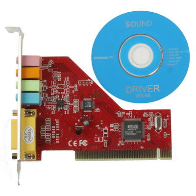 Crystal 4 Channel PCI Sound Card