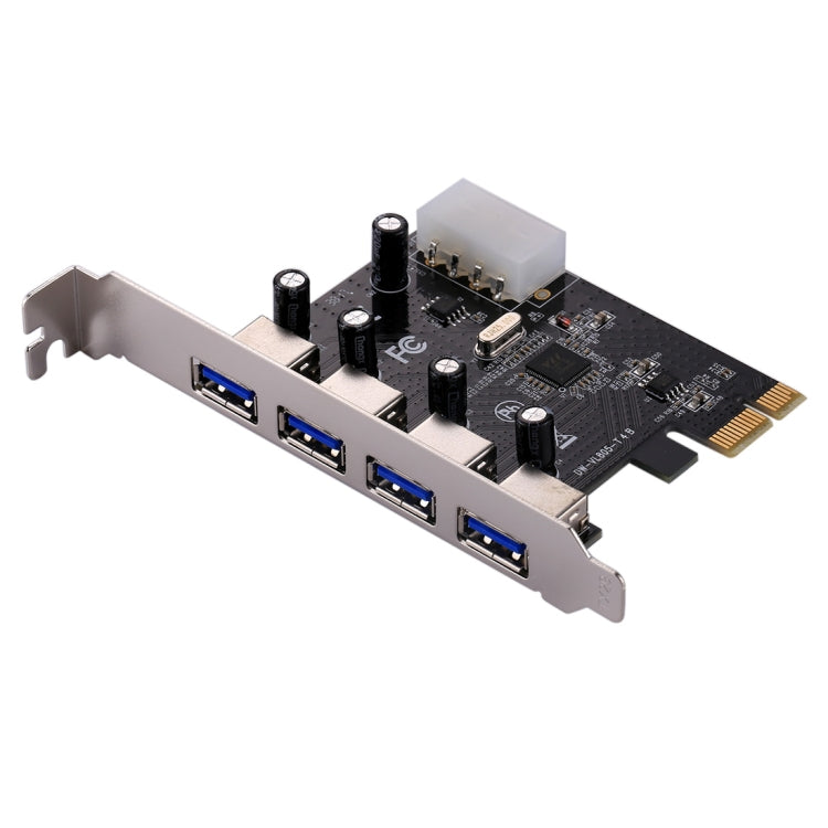 USB 3.0 4 ports PCI-E Express Controller Card 5Gbps My Store