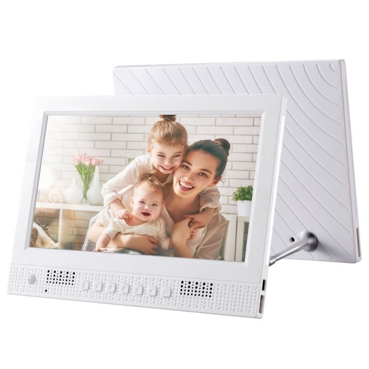 10.1 inch LED Display Multi-media Music & Movie Player Digital Photo Frame with Remote Control, Allwinner E200s Program, Support USB-Disk / SD Card, Body Sensor, Built in Stereo Speaker