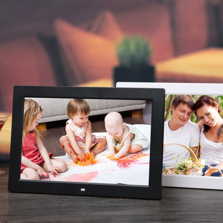 12.1 inch Digital Photo Frame with Holder & Remote Control, Allwinner F16 Program, Support SD /  MMC / USB Flash Disk