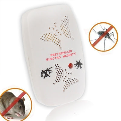 Ultrasonic Electronics Insecticide with Two Steps of Adjustable, White (EU Plug) My Store