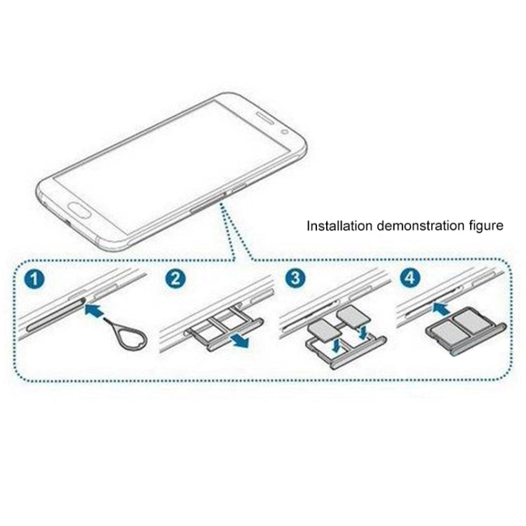 For Galaxy S6 2 SIM Card Tray My Store