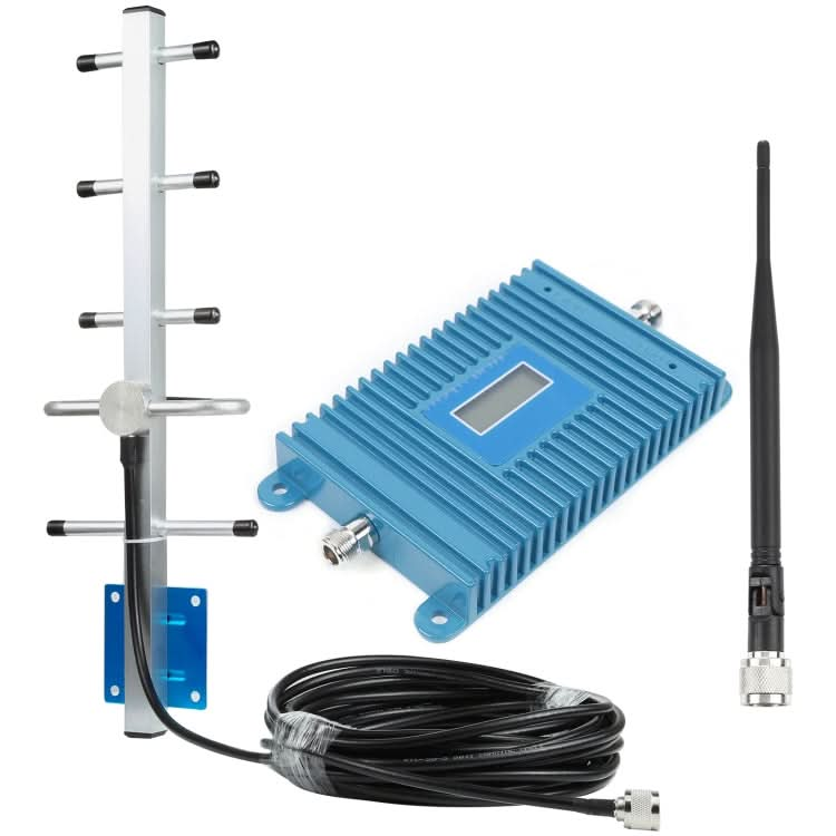 GSM 900 Cellular Phone Signal Repeater Booster With Screen + Antenna (Coverage: 150 Square meters around) Reluova