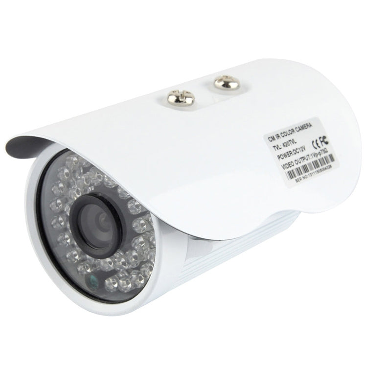 CMOS 420TVL 6mm Lens Metal Material Color Infrared Camera with 36 LED, IR Distance: 20m Reluova