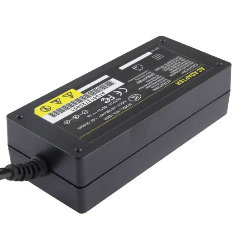 UK Plug 12V 3A / 4 Channel DVR AC Power Adapter, Output Tips: 5.5 x 2.5mm Reluova