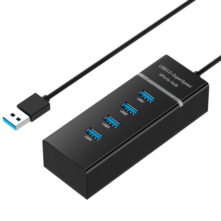 4 Ports USB 3.0 Hub Splitter with LED, Super Speed 5Gbps, BYL-P104 My Store