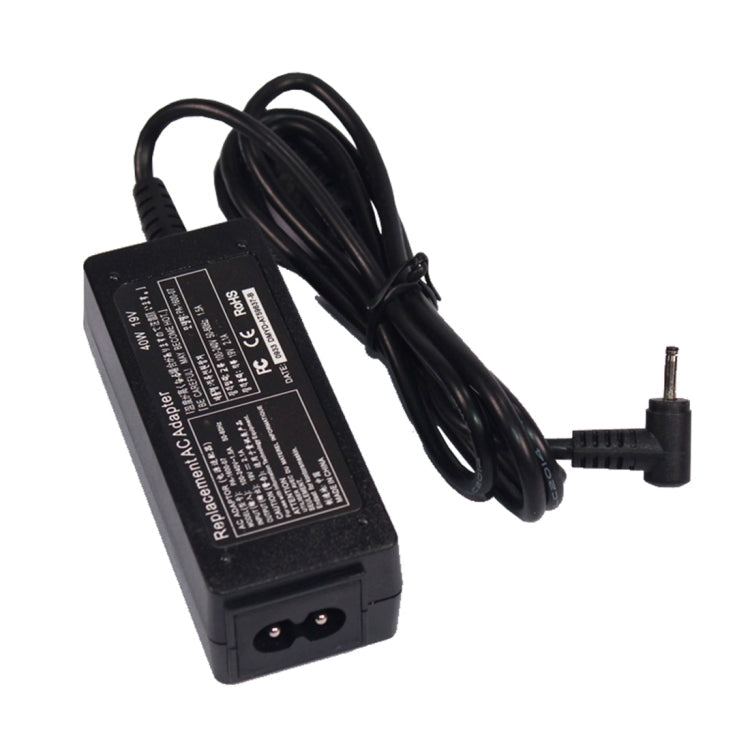 19V 2.1A 40W 2.5x0.7mm Power Supply Adapter Charger for Asus N17908 / V85 / R33030 / EXA0901 / XH Laptop