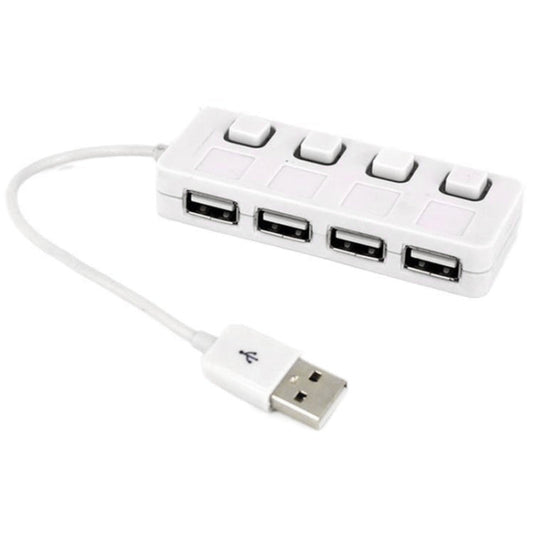 4 Ports USB 2.0 HUB with 4 Switch