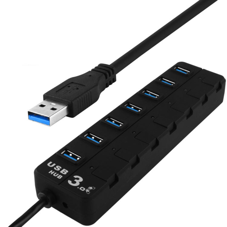 7 Ports USB 3.0 Hub with Individual Switches for each Data Transfer Ports My Store