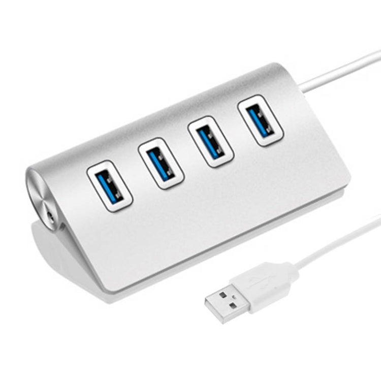 High Speed 5Gbps 4 Ports USB 3.0 HUB Portable Aluminum USB Splitter, Support 2TB My Store