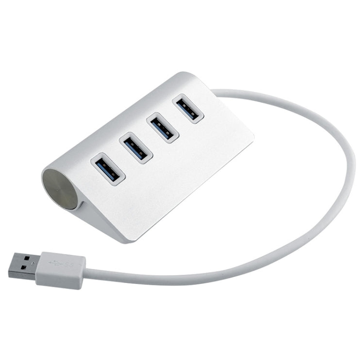 High Speed 5Gbps 4 Ports USB 3.0 HUB Portable Aluminum USB Splitter, Support 2TB