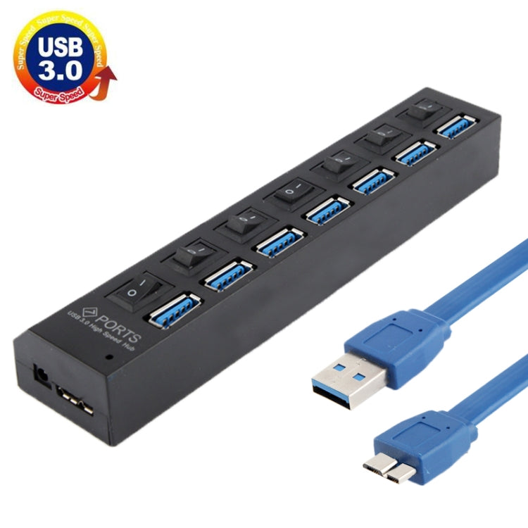 7 Ports USB 3.0 HUB, Super Speed 5Gbps, Plug and Play, Support 1TB My Store