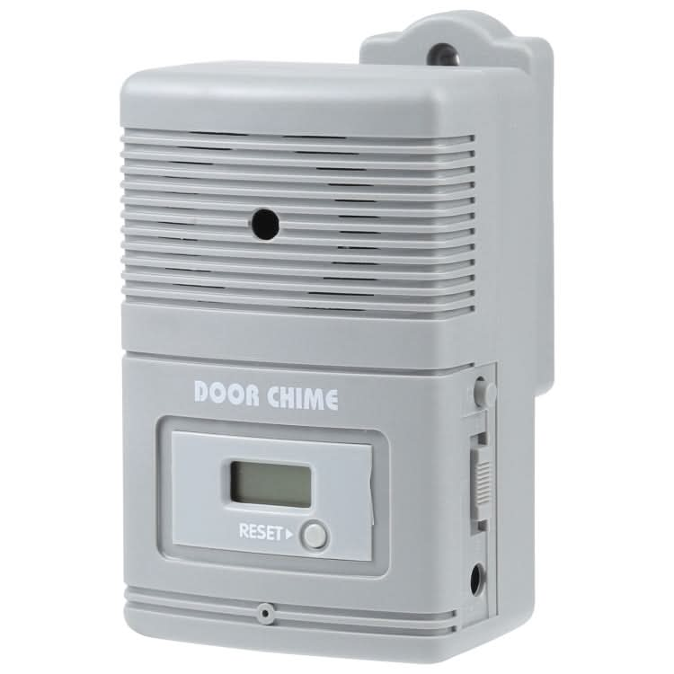 JX-371E Light Sensitive and Motion Activated Visitor Door Chime with 0.7 inch LCD Counter Reluova