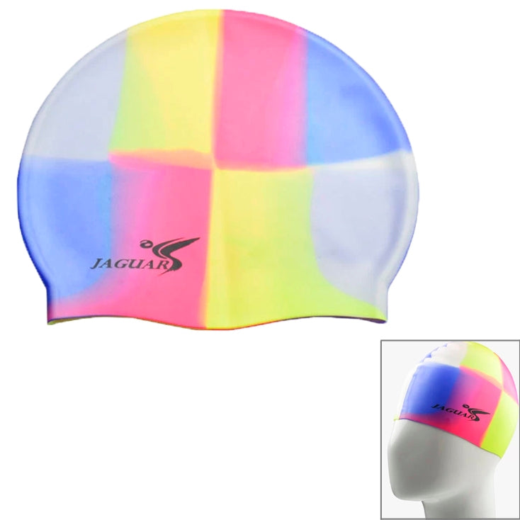 Swimming Cap, Excellent Waterproof Swimming Hat, Elastic Silicone Hot Spring Cap