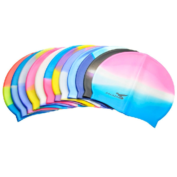 Swimming Cap, Excellent Waterproof Swimming Hat, Elastic Silicone Hot Spring Cap